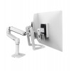 Asa 0 Asa Asa para dos monitores (blanco)